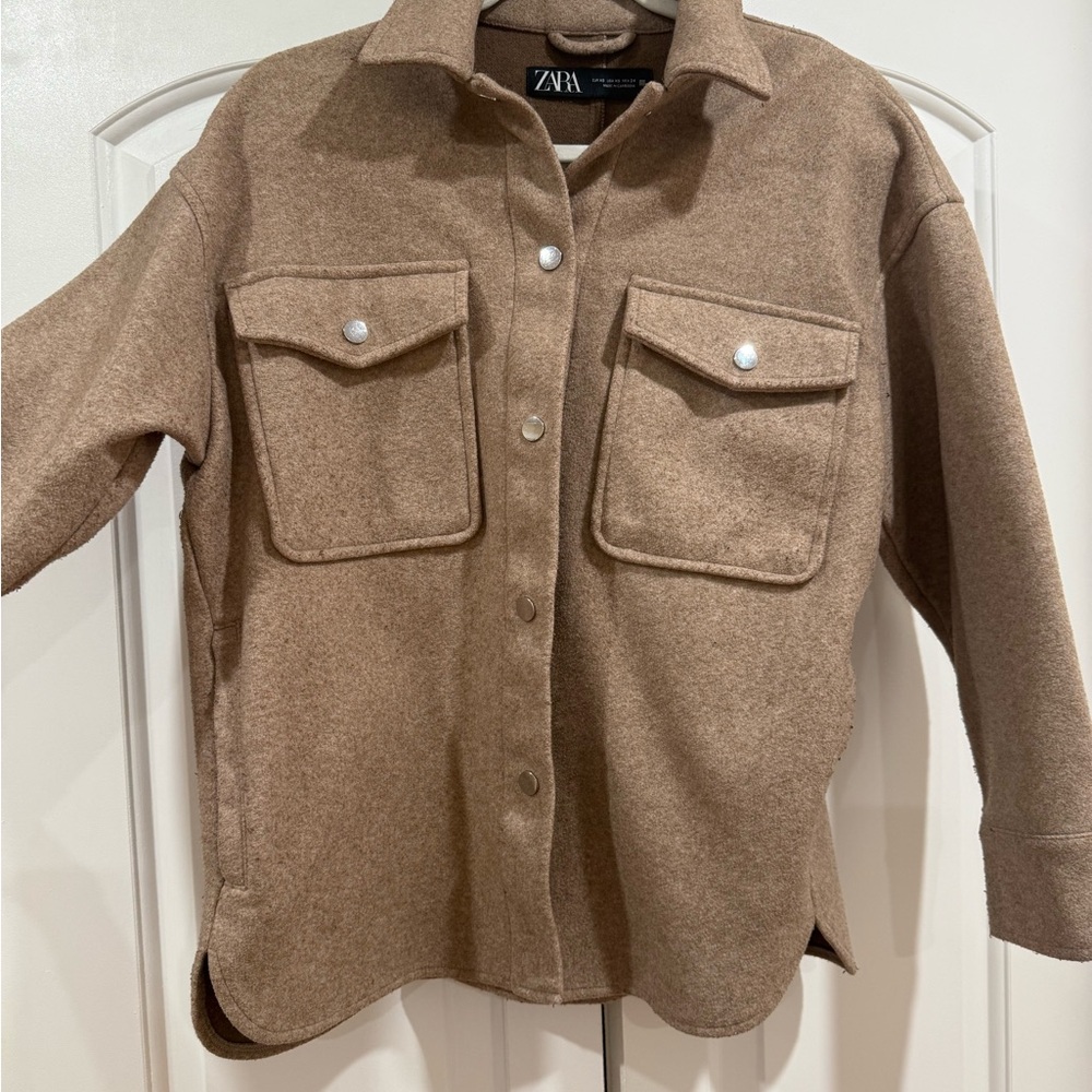 Zara Women's Brown Utility Jacket
